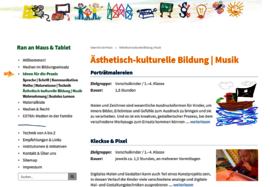Ran an Maus und Tablet