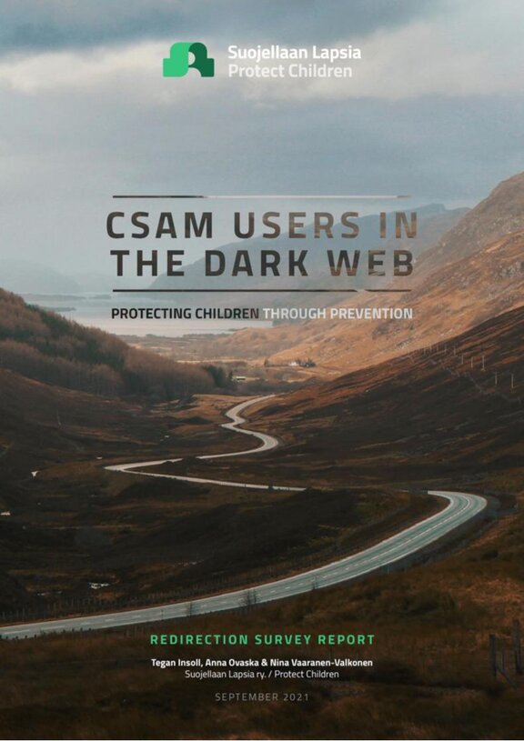 Ansicht: CSAM Users in the Dark Web Redirection Survey Report