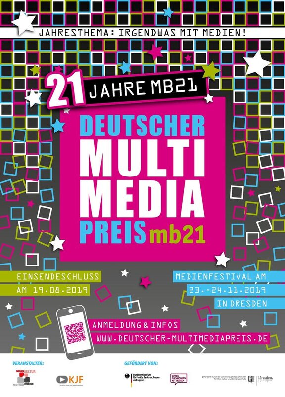 Ausschreibung Deutscher Multimediapreis mb21