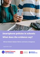 Ansicht: Smartphone policies in schools: What does the evidence say? 