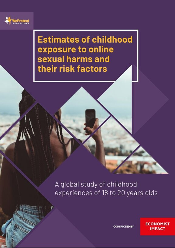 Ansicht: Estimates of childhood exposure to online sexual harms and their risk factors 