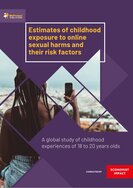 Ansicht: Estimates of childhood exposure to online sexual harms and their risk factors 