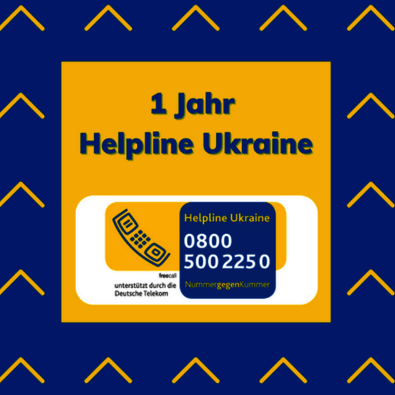 1 Jahr Helpline Ukraine