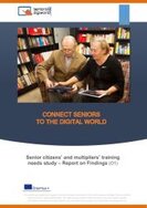 Ansicht: Studie zu Lernbedarfen von Seniorinnen und Senioren sowie Multiplikatoren und Multiplikatorinnen im Umgang mit Tablet PCs. 