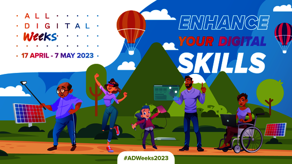 All Digital Weebs 17. April bis 7 Mai 2023. Enhance your skills  