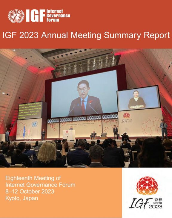 Ansicht: IGF 2023 Zusammenfassung der diesjährigen Konferenz 