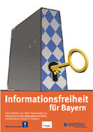 Buchtitel: Info-Broschüre: Informationsfreiheit für Bayern