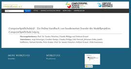 Computerspielschule - Online-Handbuch