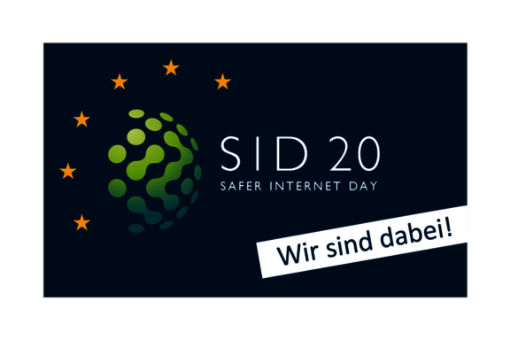 Klicksafe Banner Safer Internet Day 2020 Wir sind dabei