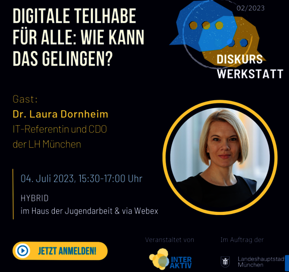 Eine Person, die nach vorne schaut.