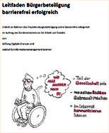 Leitfaden barrierefreie Bürgerbeteiligung