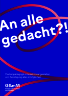 Titel "An alle gedacht?! - Medienpädagogik intersektional gestalten und Beteiligung aller ermöglichen"