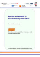 Buchtitel: Frauen und Männer in IT-Ausbildung und -Beruf
