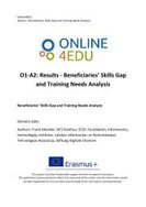 Ansicht: O1-A2: Results - Beneficiaries’ Skills Gap and Training Needs Analysis