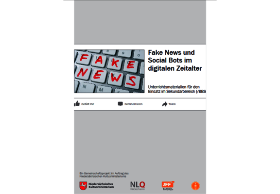 Broschüre Fake News Unterrichtsmaterial