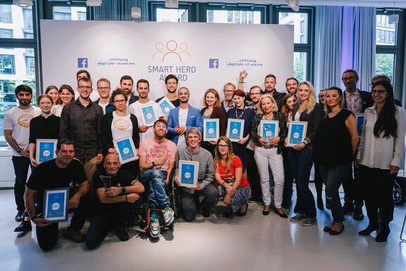 Gruppenbild der Smart Heroes 2017  