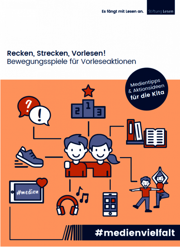Recken, Strecken, Vorlesen - Bewegungsspiele für Vorleseaktionen
