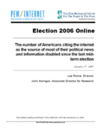 Buchtitel: Election 2006 Online: Das Internet im amerikanischen Wahlkampf
