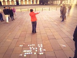 Spielende in der Stadt