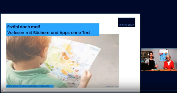 Ansicht: Erzähl doch mal! Vorlesen mit Büchern und Apps ohne Text