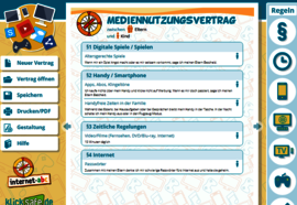 Mediennutzungsvertrag