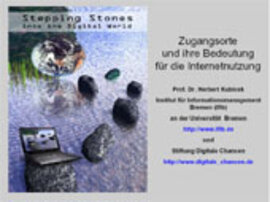 Buchtitel: Zugangsorte und ihre Bedeutung für die Internetnutzung