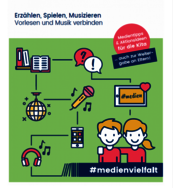 Ansicht: Cover Medientippliste VI: Erzählen,  Spielen, Musizieren - Vorlesen und Musik verbinden