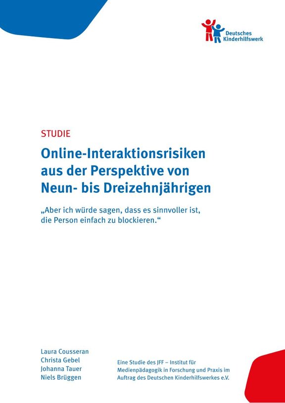 Ansicht: Online-Interaktionsrisiken aus der Perspektive von Neun- bis Dreizehnjährigen 