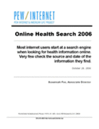 Buchtitel: Online Health Search 2006