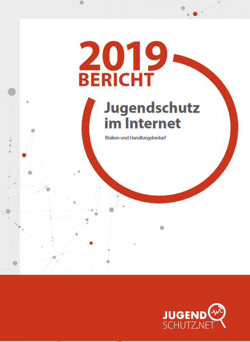 Ansicht: Cover des Jahresberichts 2019 von jugendschutz.net