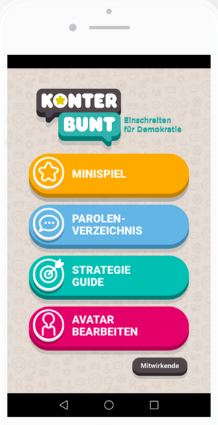 Ansicht: App KonterBunt