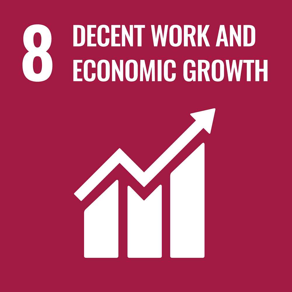 Icon "Decent Work and Economic Growth"