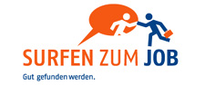 Logo: Surfen zum Job