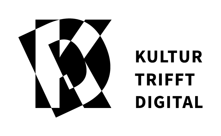 Kultur trifft Digital Logo mit Schrift