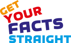 Wortlogo: Get Your Facts Straight!