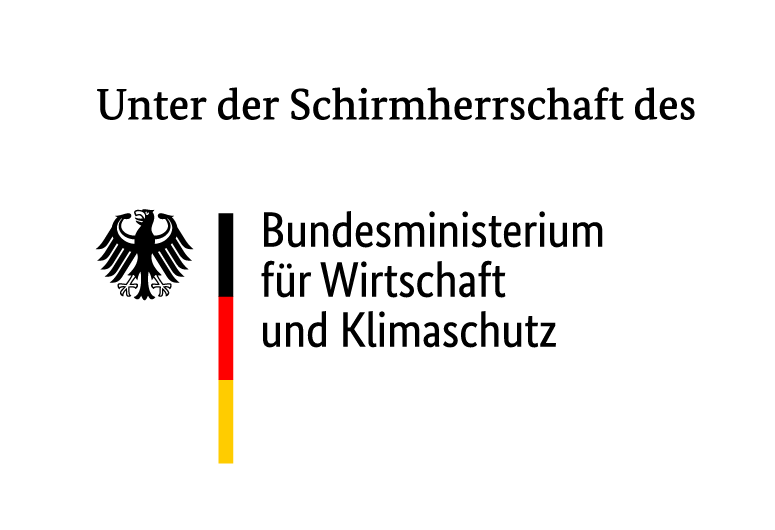 Logo Schirmherrschaft Bundesministerium für Wirtschaft und Klimaschutz
