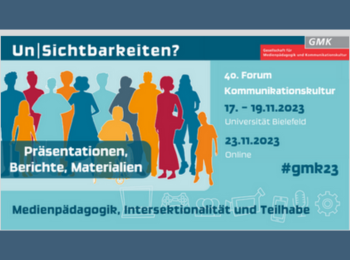 Plakat zum 40. Forum Kommunikationskultur