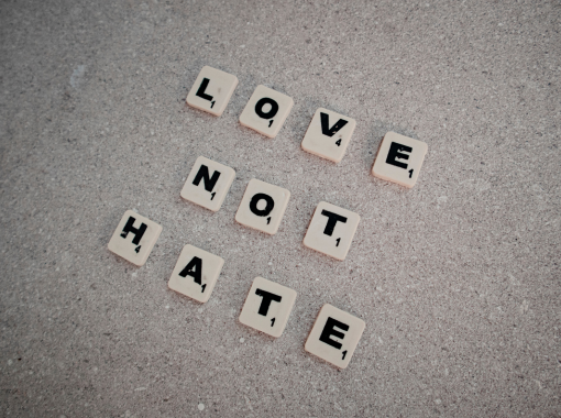 love not hate