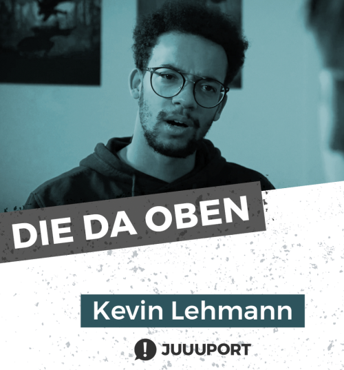 Ein Mensch, der nach vorne schaut.