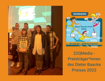 Preisteräger*innen des Dieter Baacke Preises 2023