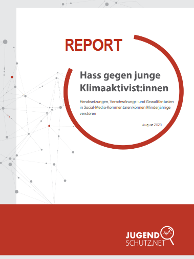 Report Hass gegen junge Klimaaktivist:innen