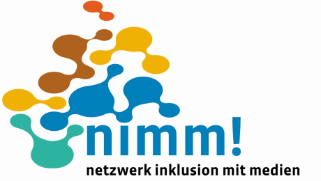 Logo nimm! Netzwerk Inklusion mit Medien