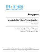 Buchtitel: Blogger - ein Porträt der neuen Geschichtenerzähler im Internet