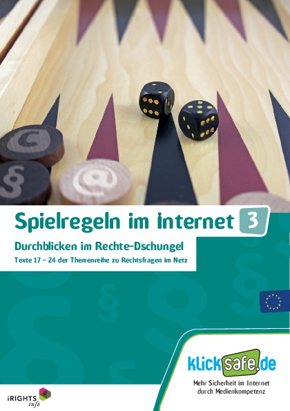 Ansicht: Spielregeln im Internet 3 (Texte 17-24) Durchblicken im Rechte-Dschungel