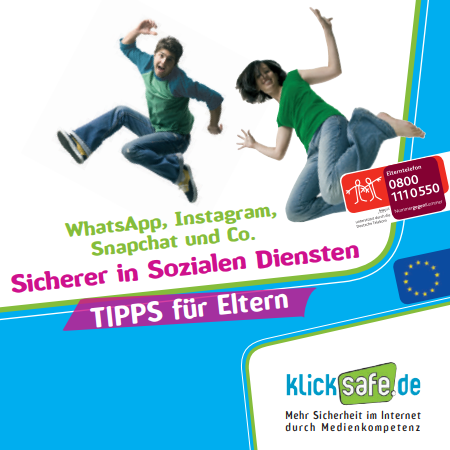 Ansicht: WhatsApp, Instagram, Snapchat und Co. Sicherer in Sozialen Diensten, Tipps für Eltern